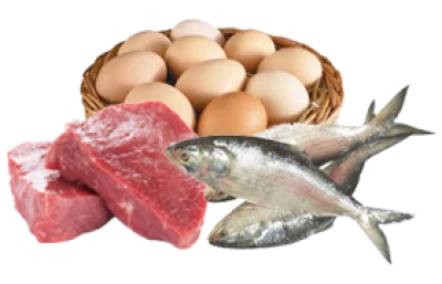 Meat, Fish & Eggs